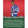 imageCOOFANDY Mens Christmas Cardigans Ugly Xmas Sweaters Reindeer Snowflake Shawl Collar Knitted Cardigan SweaterBluewhite Snowflake Elk