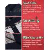 imageCOOFANDY Mens Christmas Cardigans Ugly Xmas Sweaters Reindeer Snowflake Shawl Collar Knitted Cardigan SweaterNavy Blue