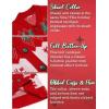 imageCOOFANDY Mens Christmas Cardigans Ugly Xmas Sweaters Reindeer Snowflake Shawl Collar Knitted Cardigan SweaterRed Elk Green White