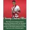 imageCOOFANDY Mens Christmas Cardigans Ugly Xmas Sweaters Reindeer Snowflake Shawl Collar Knitted Cardigan SweaterRedwhitegray