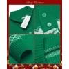 imageCOOFANDY Mens Christmas Sweater Ugly Knitted Xmas Sweaters Casual Snowflake Pullover KnitwearGreen