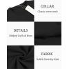 imageCOOFANDY Mens Crew Neck Sweater Slim Fit Lightweight Sweatshirts Knitted Pullover for Casual Or Dressy WearBlack