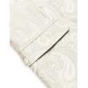 imageCOOFANDY Mens Floral Tuxedo Jacket Paisley Shawl Lapel Suit Blazer Jacket for DinnerPromWeddingBeige