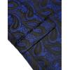 imageCOOFANDY Mens Floral Tuxedo Jacket Paisley Shawl Lapel Suit Blazer Jacket for DinnerPromWeddingBlue