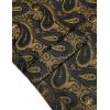 imageCOOFANDY Mens Floral Tuxedo Jacket Paisley Shawl Lapel Suit Blazer Jacket for DinnerPromWeddingGolden