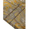 imageCOOFANDY Mens Floral Tuxedo Jacket Paisley Shawl Lapel Suit Blazer Jacket for DinnerPromWeddingGolden Yellow
