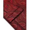 imageCOOFANDY Mens Floral Tuxedo Jacket Paisley Shawl Lapel Suit Blazer Jacket for DinnerPromWeddingRed