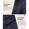 imageCOOFANDY Mens Floral Tuxedo One Button Luxury Shiny Blazer Dinner Party Prom Wedding Suit Jacket1  Navy Blue