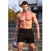 imageCOOFANDY Mens Gym Workout Shorts Athletic Training Shorts Fitted Weightlifting Bodybuilding Shorts with Zipper Pockets2 Pack BlackWhite
