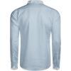 imageCOOFANDY Mens Henley Shirt Vyshyvanka Long Sleeve African Print Shirts Casual Zip Up Cotton Linen Beach Hippie ShirtLight Blue