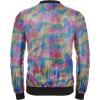 imageCOOFANDY Mens Metallic Jacket 70s Disco Party Varsity Jacket Zipup Baseball BomberMulticolor