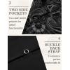 imageCOOFANDY Mens Paisley Tuxedo Vest Victorian Steampunk Gothic Suit Vest Slim Fit VNeck WaistcoatSilver