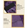 imageCOOFANDY Mens Sequin Blazer Sparkly Glitter Jacket Shiny Floral Suit Jacket Stylish Party Wedding Banquet Prom TuxedoPurple