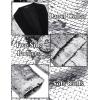 imageCOOFANDY Mens Shiny Sequin Blazer Tuxedo Party Dinner Prom One Button Suit JacketSilver