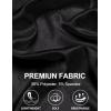 imageCOOFANDY Mens Silk Button Down Short Sleeve Shirt Satin Dress Shirts Summer Beach Wedding Shirt01 Black