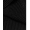 imageCOOFANDY Mens Slim Fit Turtleneck Sweater Casual Knitted Twisted Pullover Solid SweatersBlack