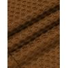 imageCOOFANDY Mens Slim Fit Turtleneck Sweater Casual Knitted Twisted Pullover Solid SweatersDark Brown