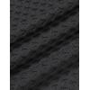 imageCOOFANDY Mens Slim Fit Turtleneck Sweater Casual Knitted Twisted Pullover Solid SweatersDark Gray
