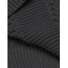 imageCOOFANDY Mens Slim Fit Turtleneck Sweater Casual Knitted Twisted Pullover Solid SweatersDark Gray