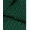 imageCOOFANDY Mens Slim Fit Turtleneck Sweater Casual Knitted Twisted Pullover Solid SweatersGreen