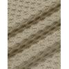 imageCOOFANDY Mens Slim Fit Turtleneck Sweater Casual Knitted Twisted Pullover Solid SweatersKhaki