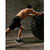 imageCOOFANDY Mens Sweat Shorts 2 Pack 7quot Gym Workout Drawstring Jogger Shorts with Pockets01blackGrey