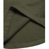 imageCOOFANDY Mens Sweat Shorts 2 Pack 7quot Gym Workout Drawstring Jogger Shorts with PocketsArmy GreenBlack