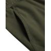 imageCOOFANDY Mens Sweat Shorts 2 Pack 7quot Gym Workout Drawstring Jogger Shorts with PocketsArmy GreenBlack