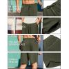 imageCOOFANDY Mens Sweat Shorts 2 Pack 7quot Gym Workout Drawstring Jogger Shorts with PocketsBlackArmy Green