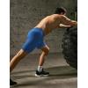imageCOOFANDY Mens Sweat Shorts 2 Pack 7quot Gym Workout Drawstring Jogger Shorts with PocketsBlackBlue