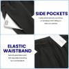 imageCOOFANDY Mens Sweat Shorts 2 Pack 7quot Gym Workout Drawstring Jogger Shorts with PocketsBlackDark Grey