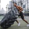 imageCOOFANDY Mens Sweat Shorts 2 Pack 7quot Gym Workout Drawstring Jogger Shorts with PocketsBlackDark Grey