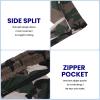 imageCOOFANDY Mens Sweat Shorts 2 Pack 7quot Gym Workout Drawstring Jogger Shorts with PocketsCamo BlackCamo Army Grey