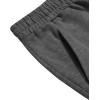 imageCOOFANDY Mens Sweat Shorts 2 Pack 7quot Gym Workout Drawstring Jogger Shorts with PocketsDark GrayBlack