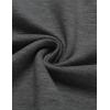 imageCOOFANDY Mens Sweat Shorts 2 Pack 7quot Gym Workout Drawstring Jogger Shorts with PocketsDark GrayBlack