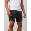 imageCOOFANDY Mens Sweat Shorts 2 Pack 7quot Gym Workout Drawstring Jogger Shorts with PocketsDark GrayBlack