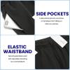 imageCOOFANDY Mens Sweat Shorts 2 Pack 7quot Gym Workout Drawstring Jogger Shorts with PocketsDark Greyno LiningWhite2 in 1