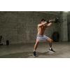 imageCOOFANDY Mens Sweat Shorts 2 Pack 7quot Gym Workout Drawstring Jogger Shorts with PocketsGreyOlive Green