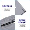 imageCOOFANDY Mens Sweat Shorts 2 Pack 7quot Gym Workout Drawstring Jogger Shorts with PocketsGreyOlive Green