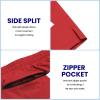 imageCOOFANDY Mens Sweat Shorts 2 Pack 7quot Gym Workout Drawstring Jogger Shorts with PocketsNavy BlueRed