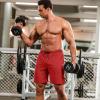 imageCOOFANDY Mens Sweat Shorts 2 Pack 7quot Gym Workout Drawstring Jogger Shorts with PocketsRoyal BlueRed