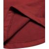 imageCOOFANDY Mens Sweat Shorts 2 Pack 7quot Gym Workout Drawstring Jogger Shorts with PocketsWine RedBlack