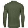 imageCOOFANDY Mens V Neck Cardigan Sweater Casual Lightweight Button Down Knitted Cardigan SweaterArmy Green