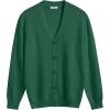 imageCOOFANDY Mens V Neck Cardigan Sweater Casual Lightweight Button Down Knitted Cardigan SweaterGreen