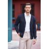 imageCOOFANDY Mens V Neck Cardigan Sweater Casual Lightweight Button Down Knitted Cardigan SweaterNavy Blue