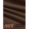 imageCOOFANDY Mens Western Cowboy Shirt Long Sleeve Cotton Button Down Work Shirts with PocketsBrown