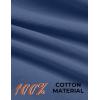 imageCOOFANDY Mens Western Cowboy Shirt Long Sleeve Cotton Button Down Work Shirts with PocketsDenim Blue