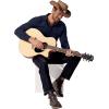 imageCOOFANDY Mens Western Cowboy Shirt Long Sleeve Cotton Button Down Work Shirts with PocketsNavy Blue