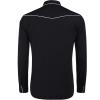 imageCOOFANDY Mens Western Cowboy Shirt Long Sleeve Embroidered Shirt Slim Fit Cotton Casual Button Down ShirtBlack Retro Rose