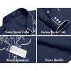 imageCOOFANDY Mens Western Cowboy Shirts Long Sleeve Embroidered Shirt Slim Fit Casual Button Down ShirtsBlue